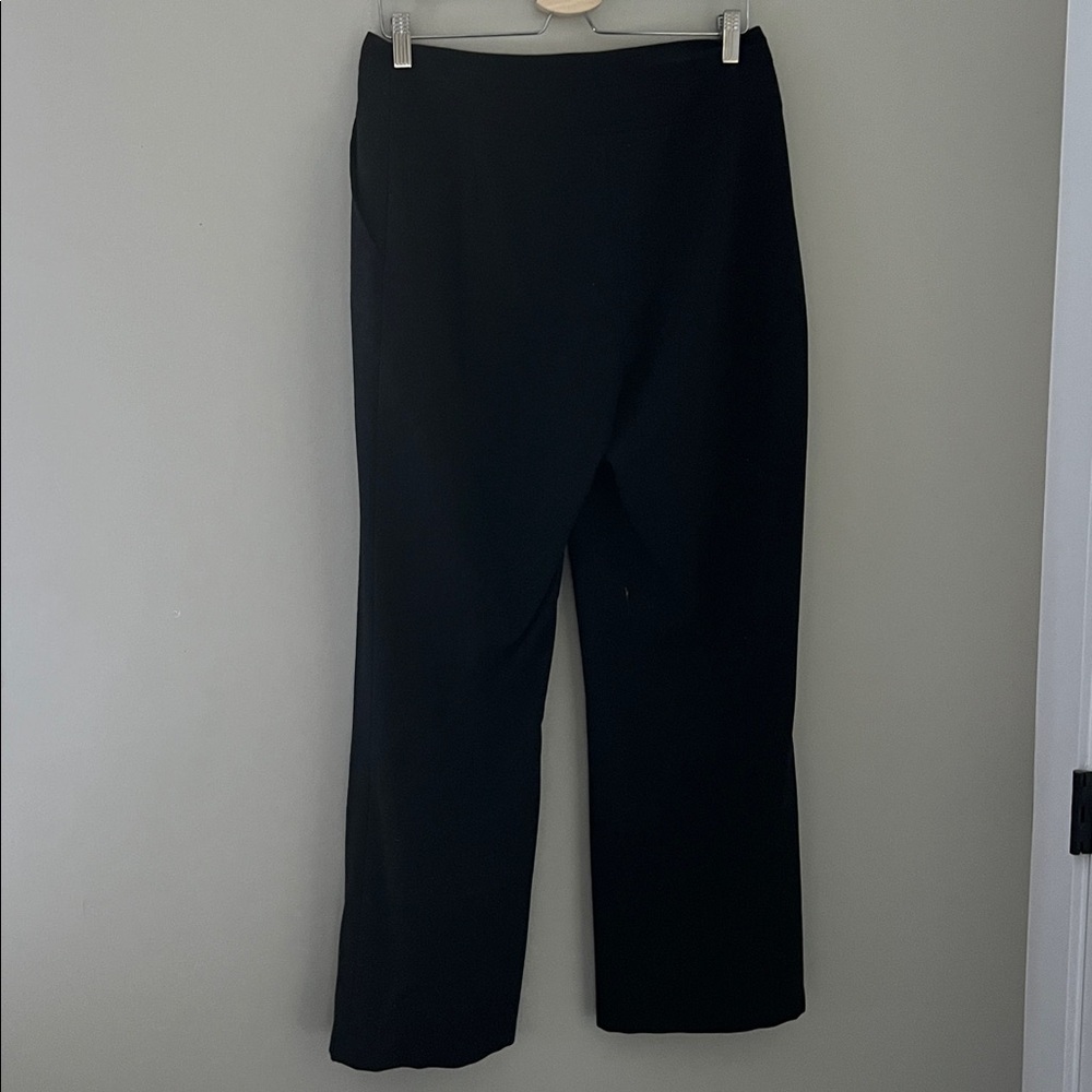 Bellissima Black Wool Blend Career Dress Pants Size 14 - Picture 2 of 5